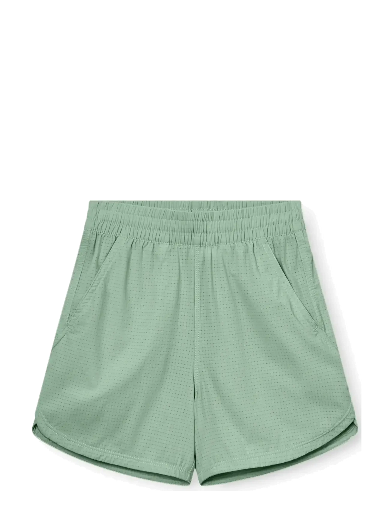 MINI A TURE MATELVART shorts. GRS - Tøj - BASIL GREEN / green