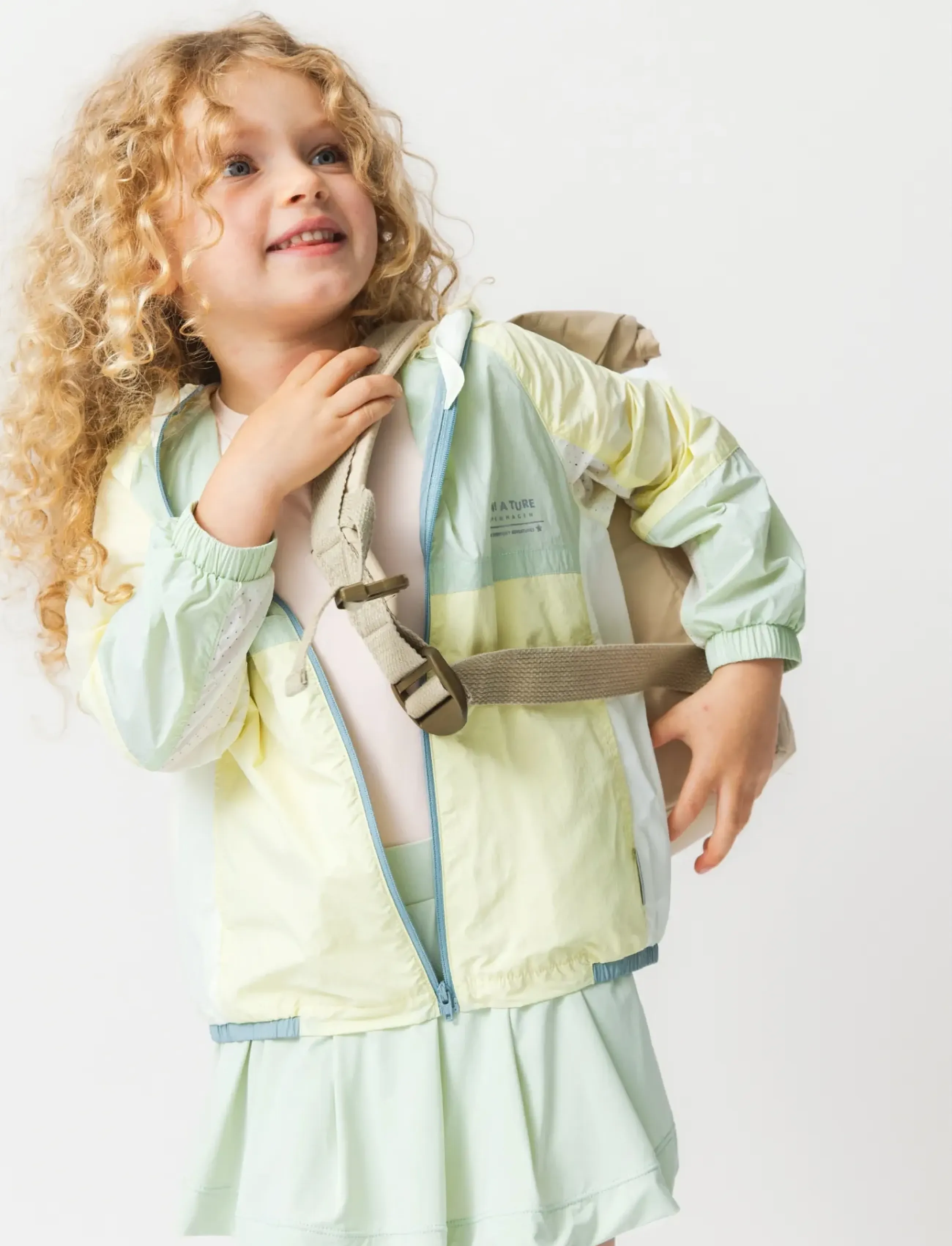 MINI A TURE Mattama Tenis Skirt. Grs, Børn, Tennisskørt, Grøn, Str: 7Y/122