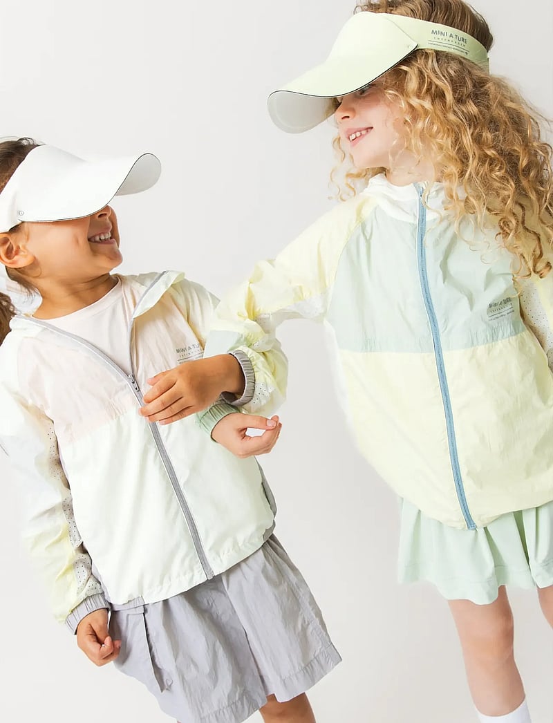 MINI A TURE - MATTAMA tenis skirt. GRS - skorts - sea foam - 4