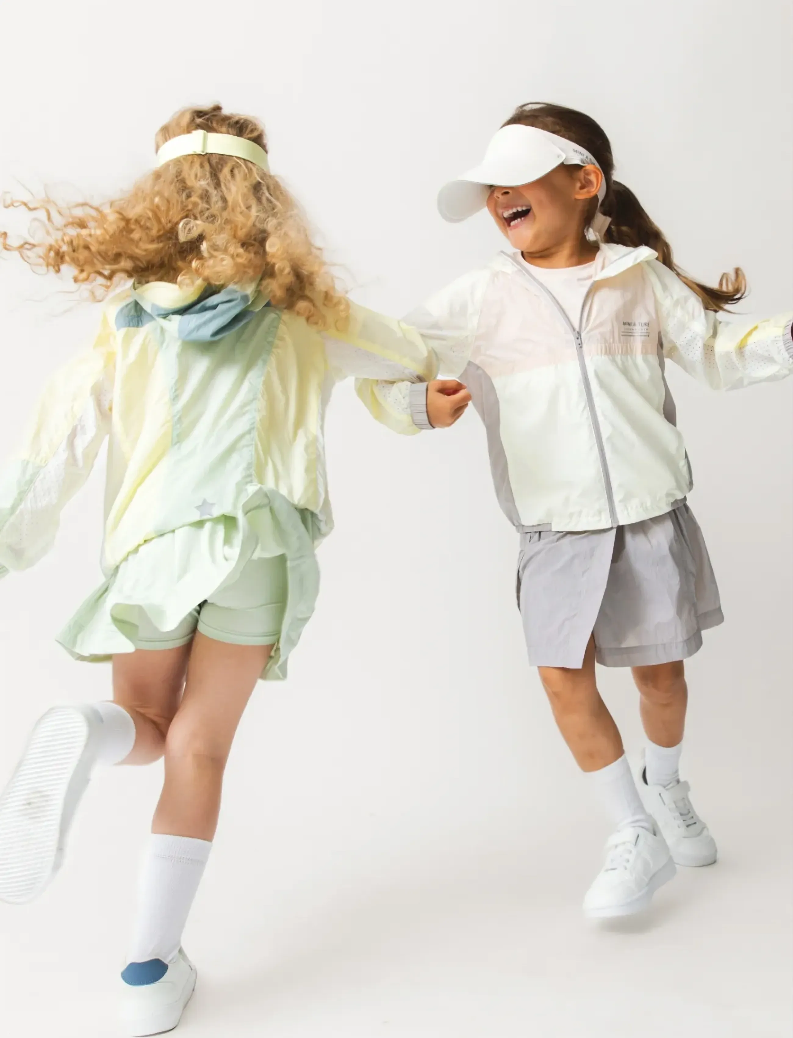 MINI A TURE - MATTAMA tenis skirt. GRS - skorts - sea foam - 5