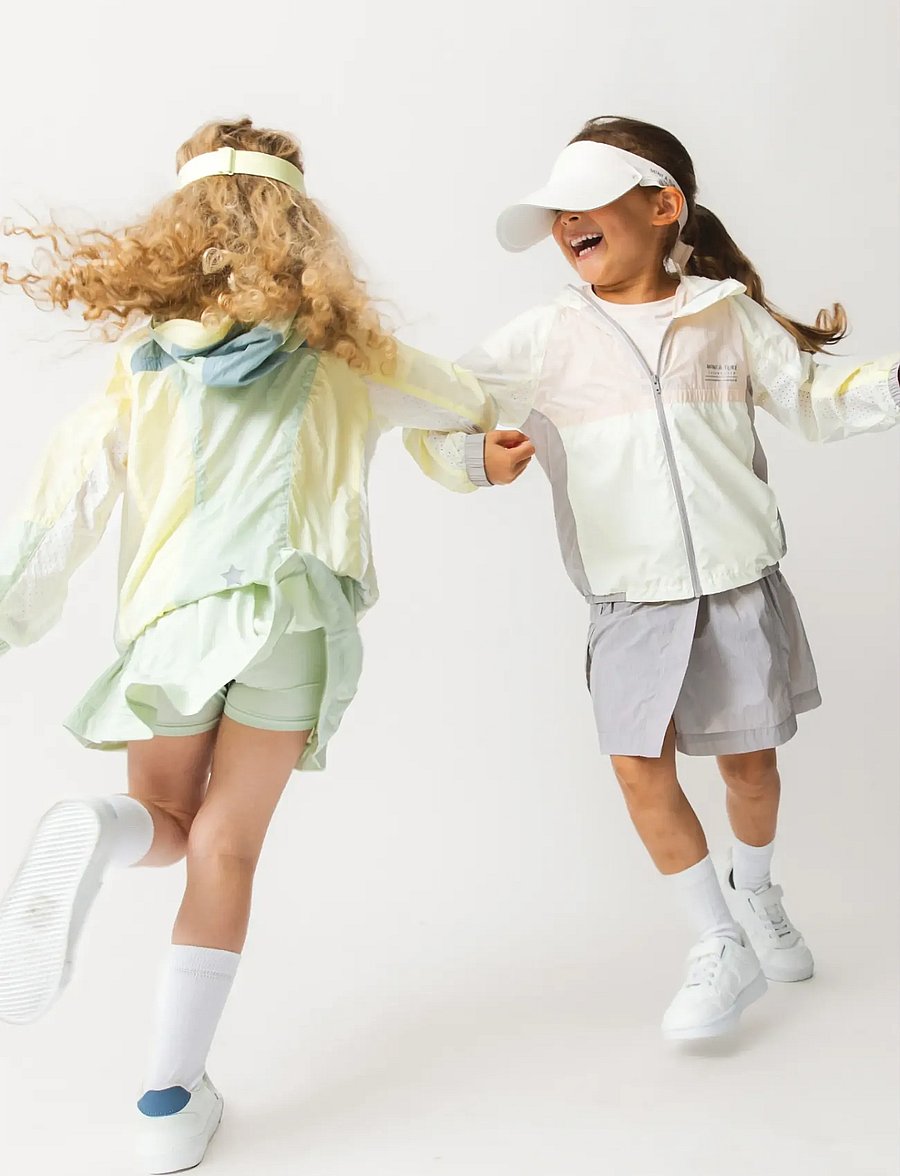 MINI A TURE - MATTAMA tenis skirt. GRS - skorts - sea foam - 5