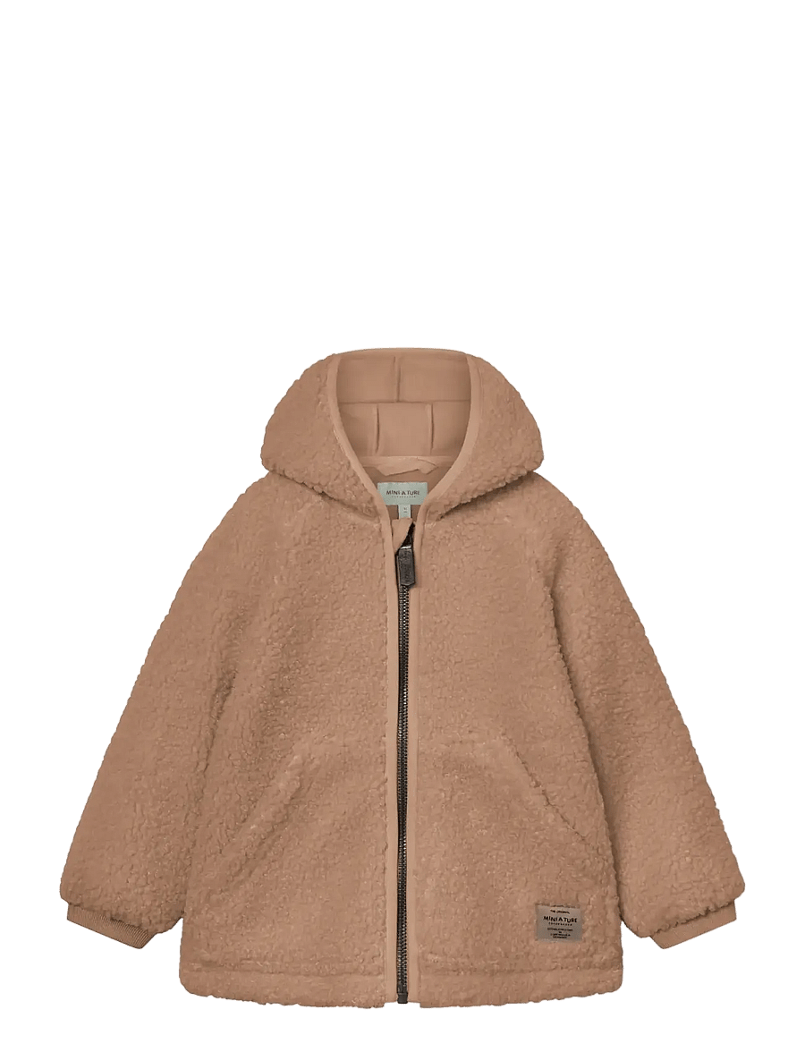 MINI A TURE - MATLIFF teddyfleece jacket. GRS - fleecejacken - cinnamon swirl - 0