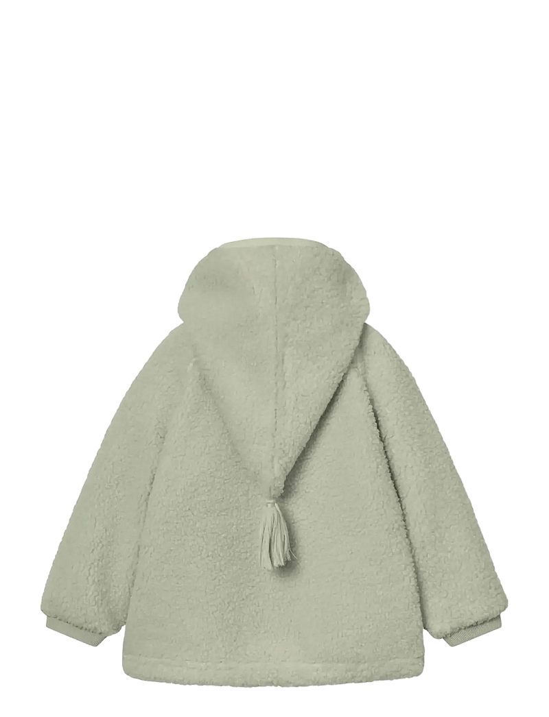 MINI A TURE - MATLIFF teddyfleece jacket. GRS - fleecejakker - desert sage - 1