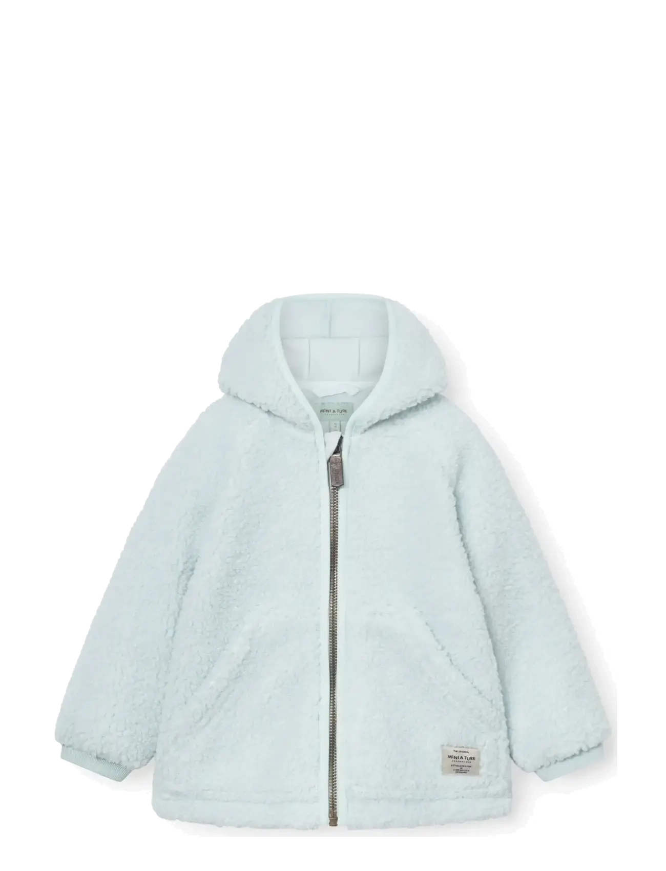 MINI A TURE - MATLIFF teddyfleece jacket. GRS - fleece jackets - ice flow - 0