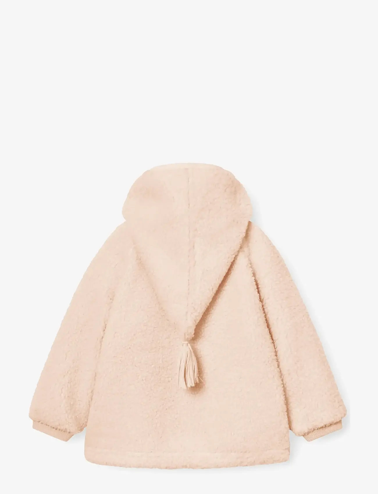 MINI A TURE - MATLIFF teddyfleece jacket. GRS - fleece jackets - shell rose - 1