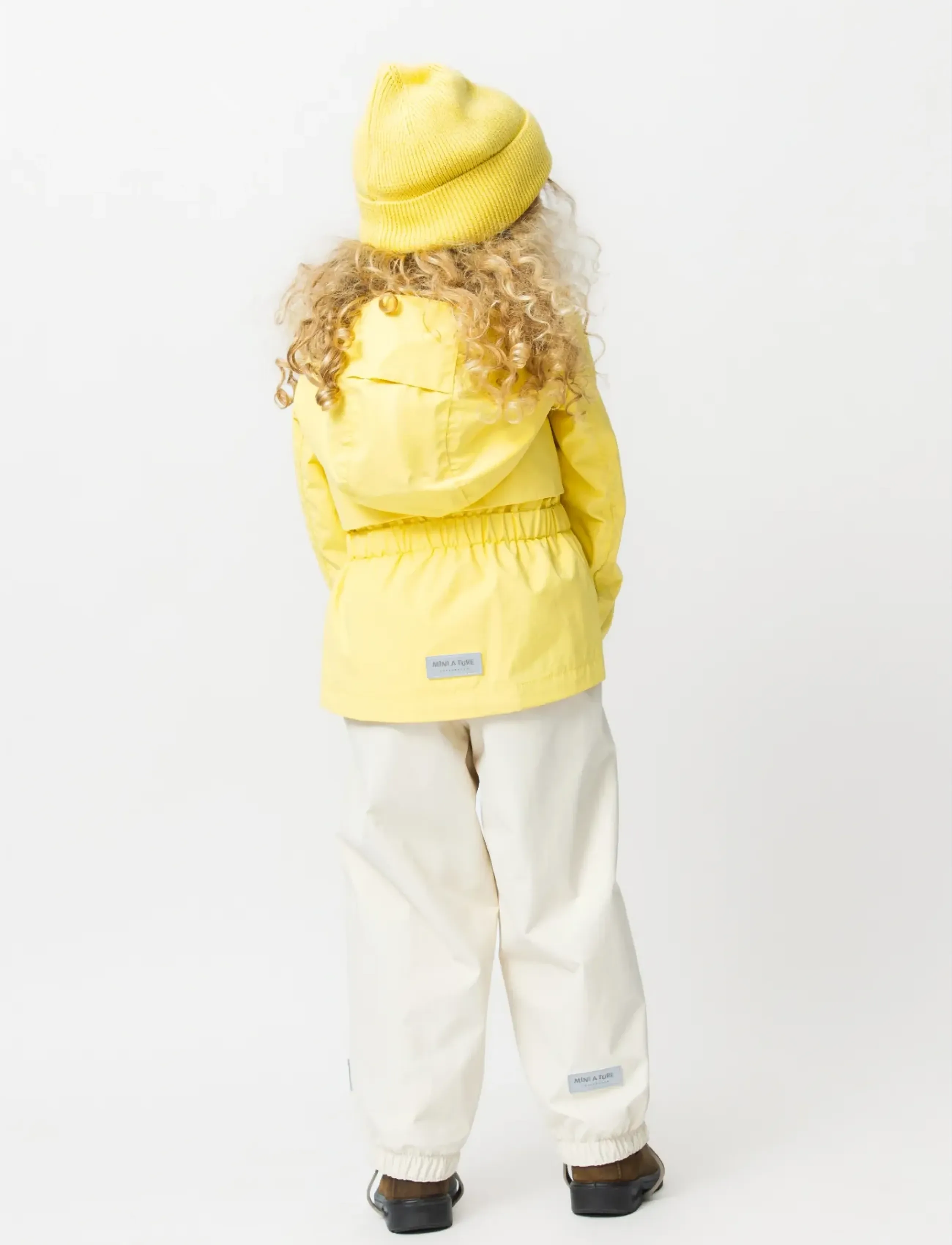 MINI A TURE - MATBOJE beanie. GOTS - beanies - dusky citron - 3