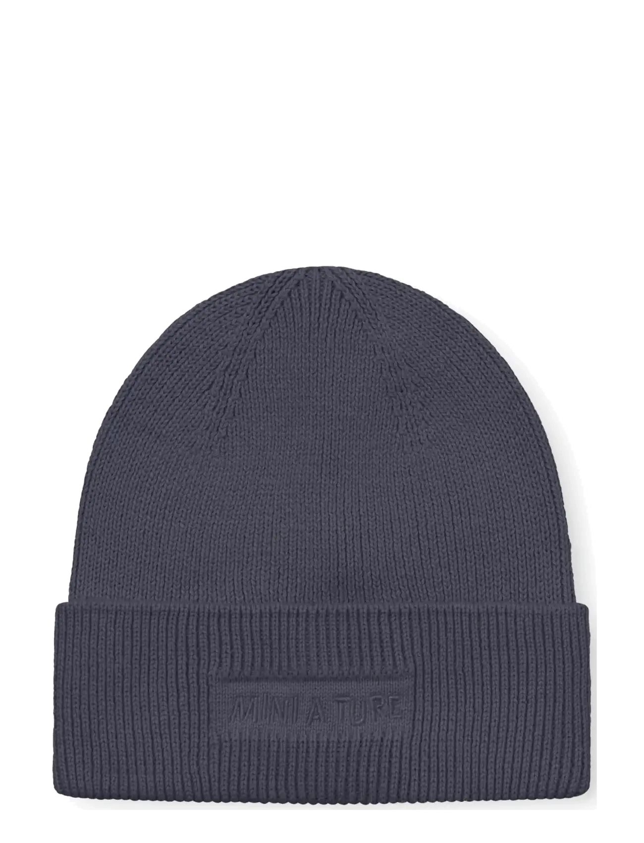 MINI A TURE MATBOJE beanie. GOTS - 4 for 3 - OMBRE BLUE / grey