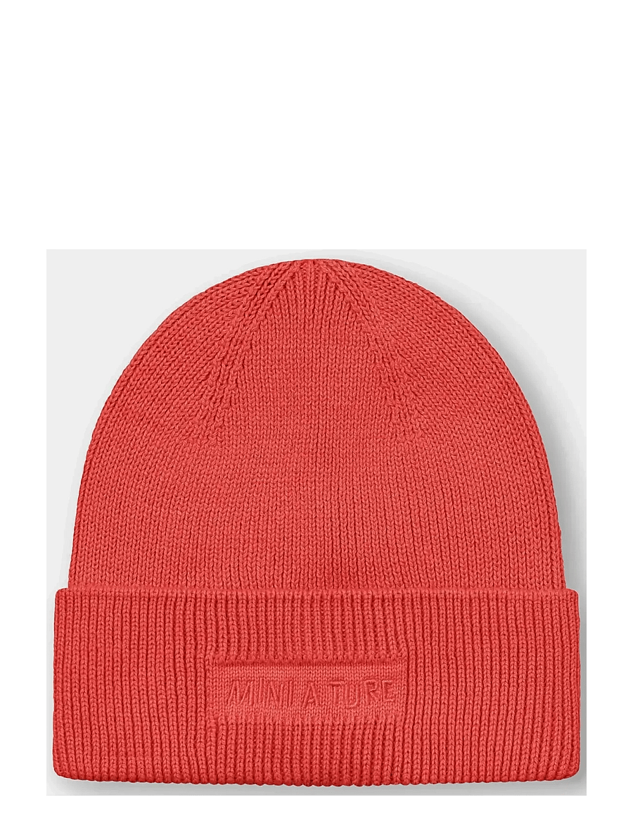 MINI A TURE - MATBOJE beanie. GOTS - beanies - paprika red - 1