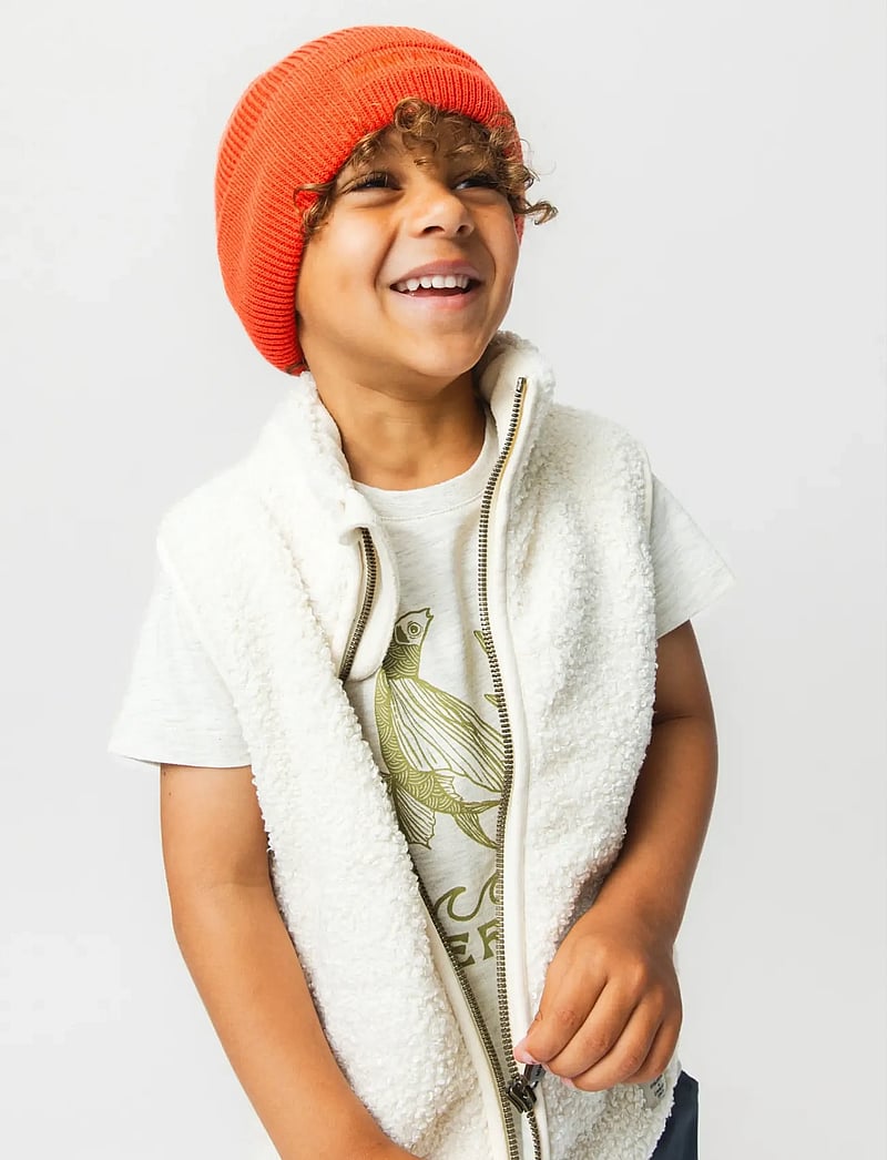 MINI A TURE - MATBOJE beanie. GOTS - beanies - paprika red - 3