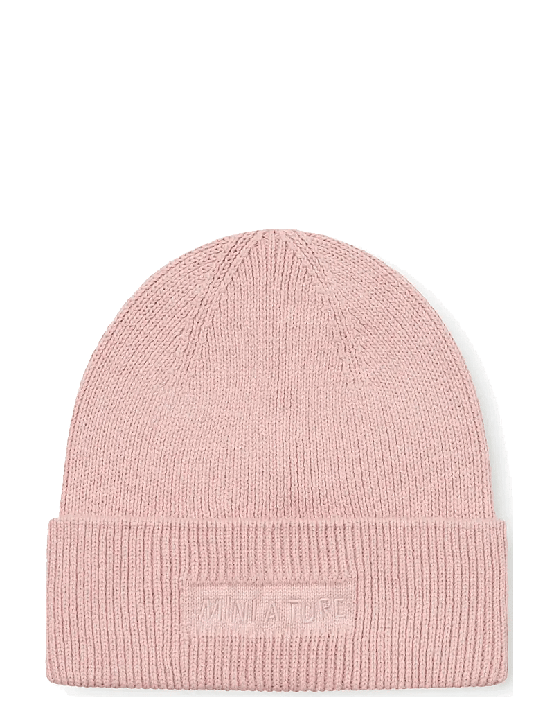 MINI A TURE - MATBOJE beanie. GOTS - beanies - rose smoke - 0