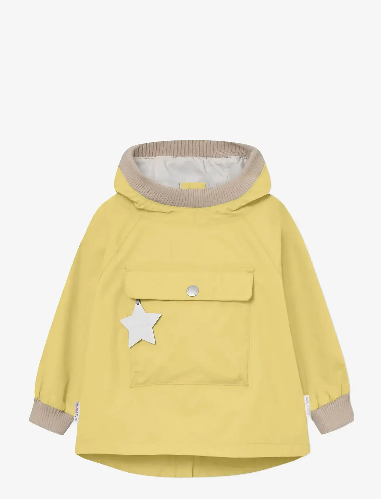 MINI A TURE - MATBABYVITO anorak. GRS - anorakker - dusky citron - 0