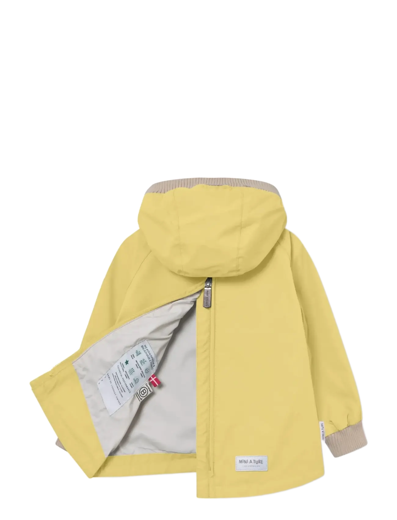 MINI A TURE - MATBABYVITO anorak. GRS - dusky citron - 2