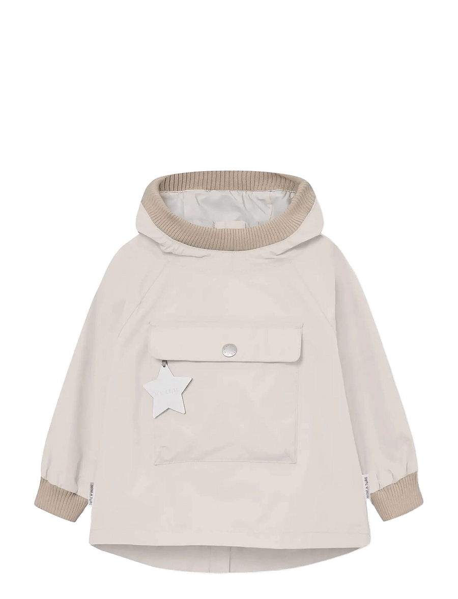 MINI A TURE - MATBABYVITO anorak. GRS - sandshell - 0