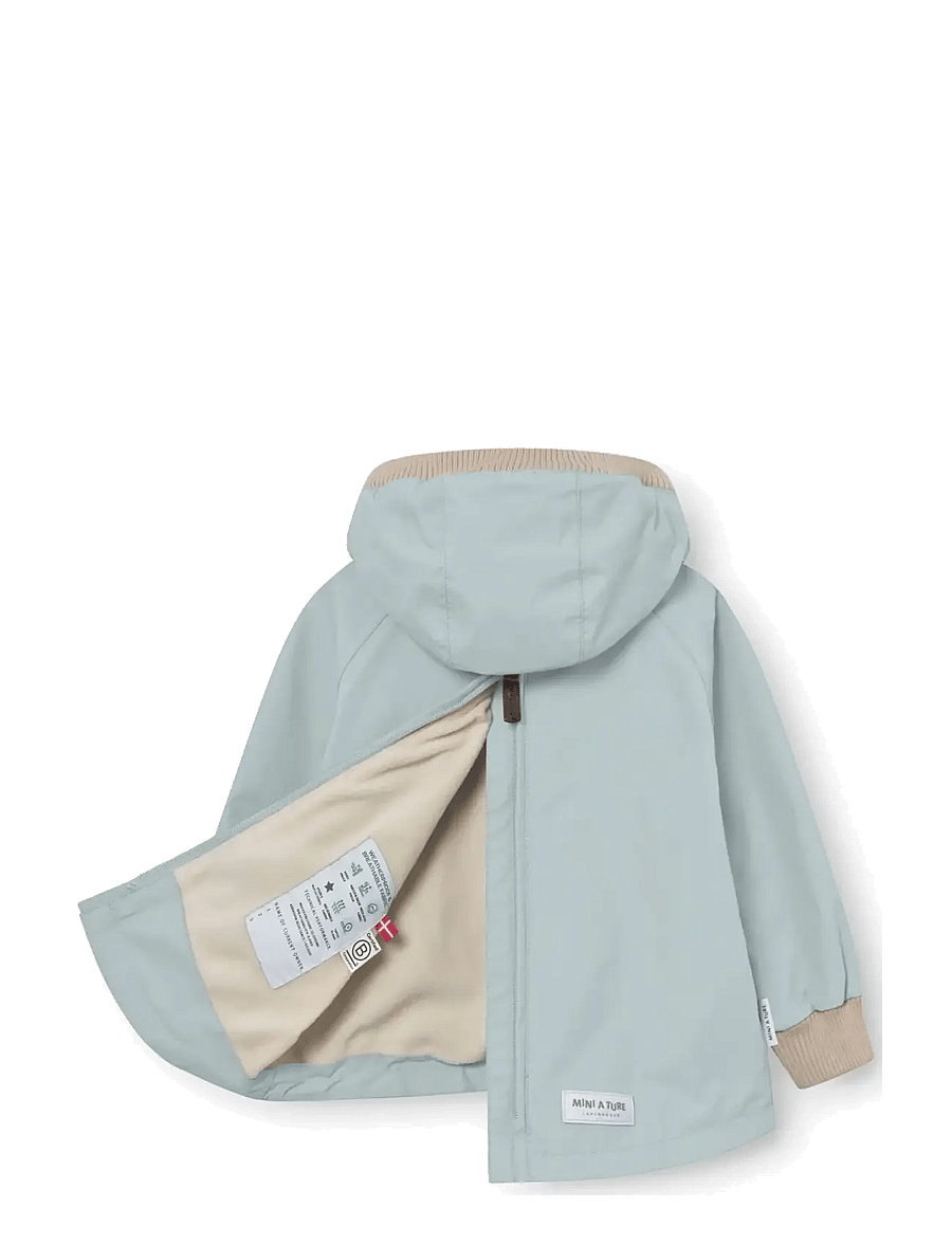 MINI A TURE - MATBABYVITO fleece lined spring anorac. GRS - anorakker - cloud blue - 1