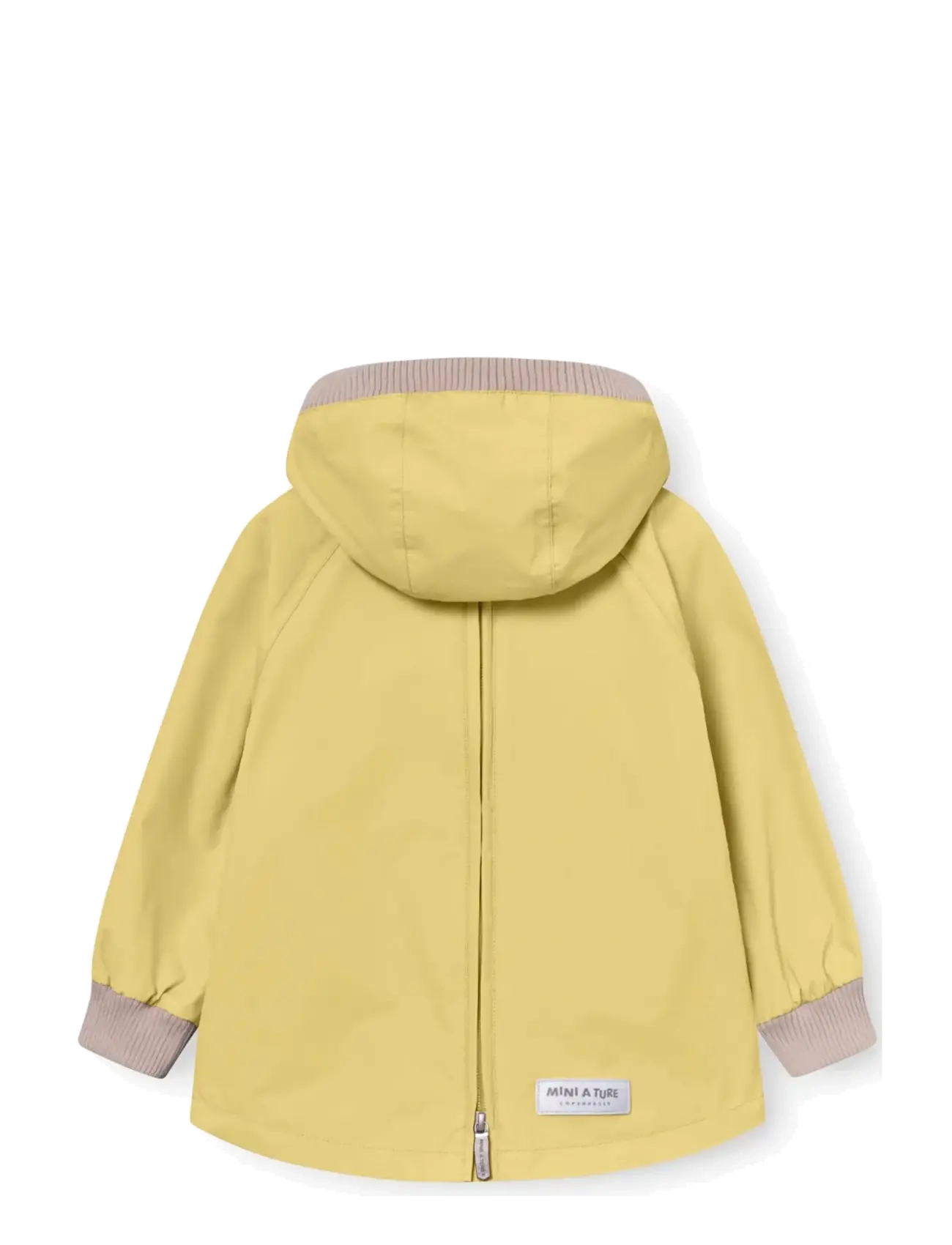 MINI A TURE - MATBABYVITO fleece lined spring anorac. GRS - anoraks - dusky citron - 1