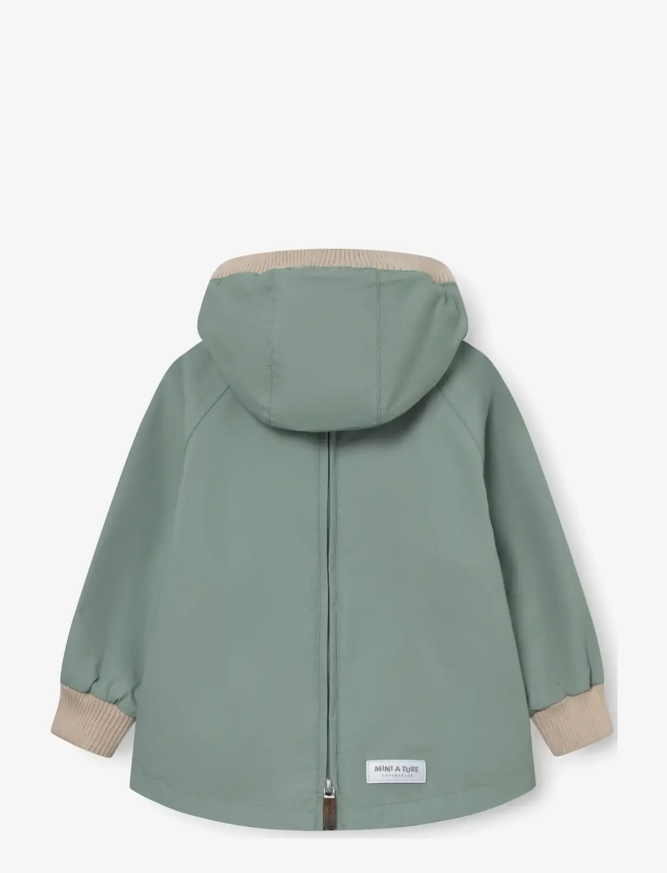 MINI A TURE - MATBABYVITO fleece lined spring anorac. GRS - anorakker - granite green - 2