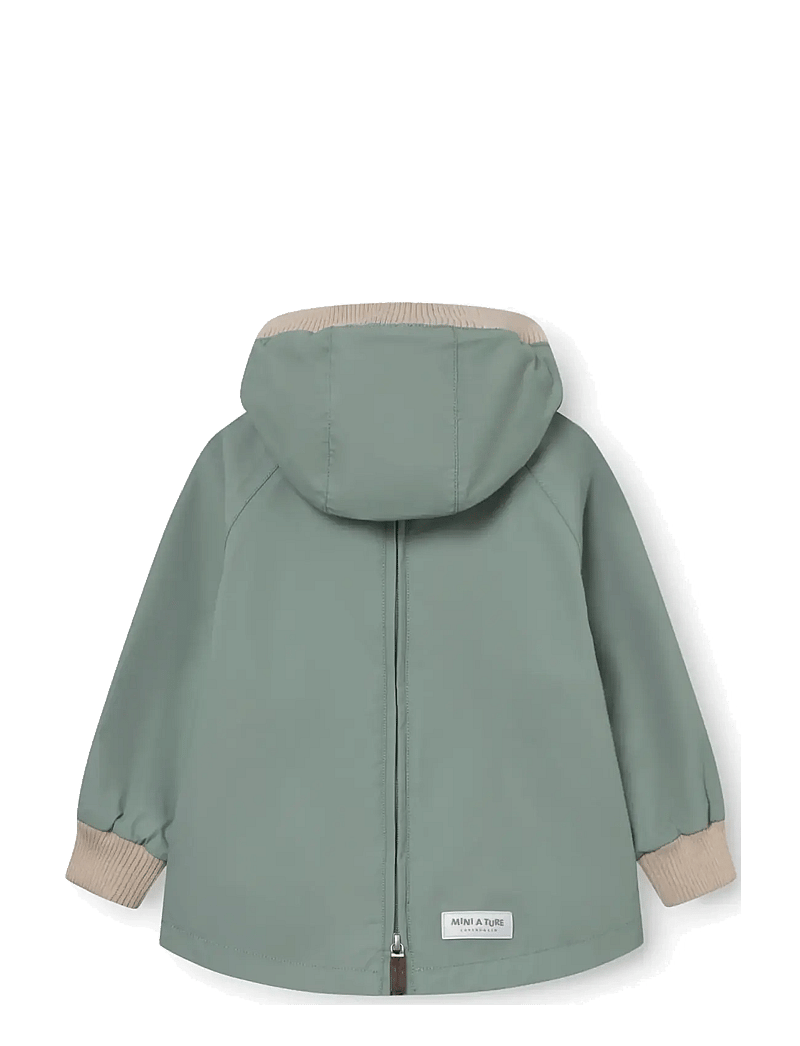 MINI A TURE - MATBABYVITO fleece lined spring anorac. GRS - anorakker - granite green - 2