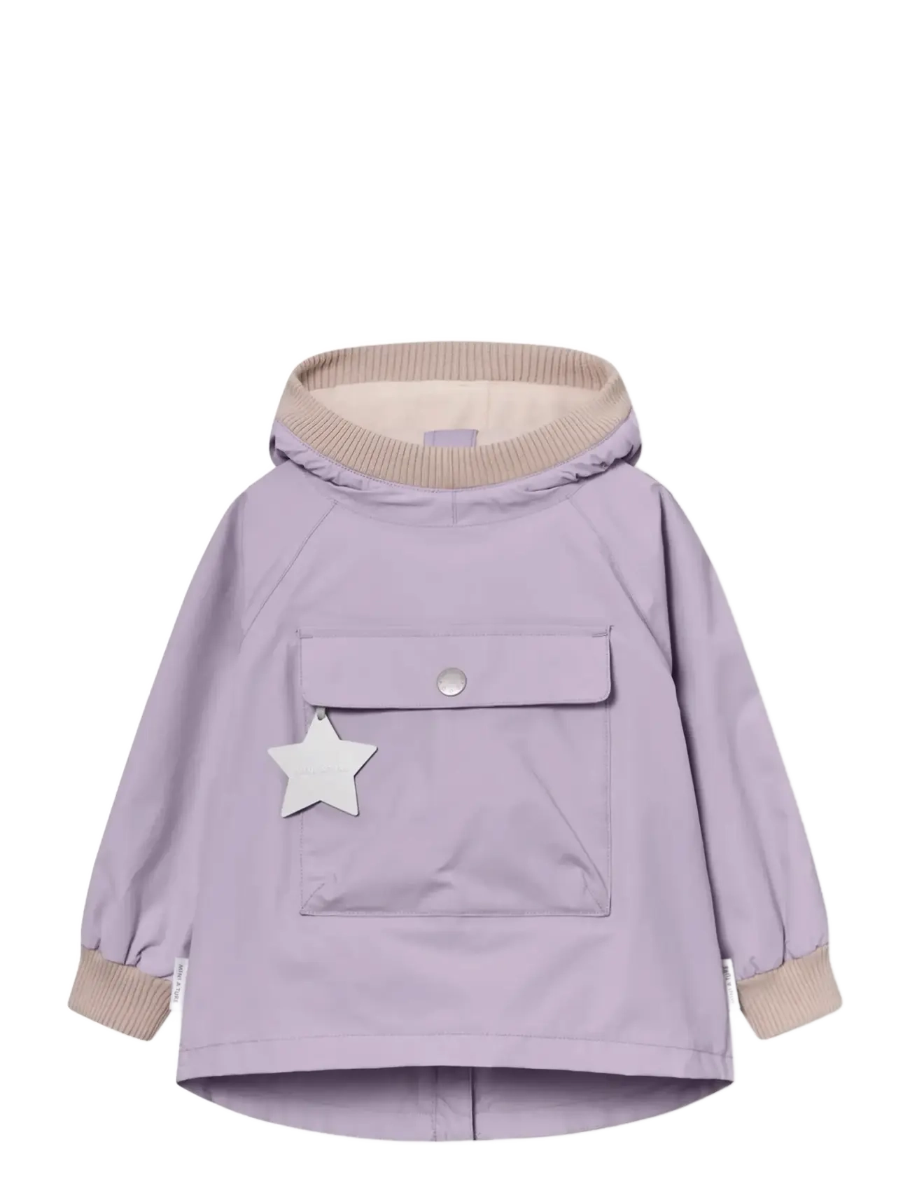 MINI A TURE MATBABYVITO fleece lined spring anorac. GRS - Jackor - MINIMAL LILAC / purple