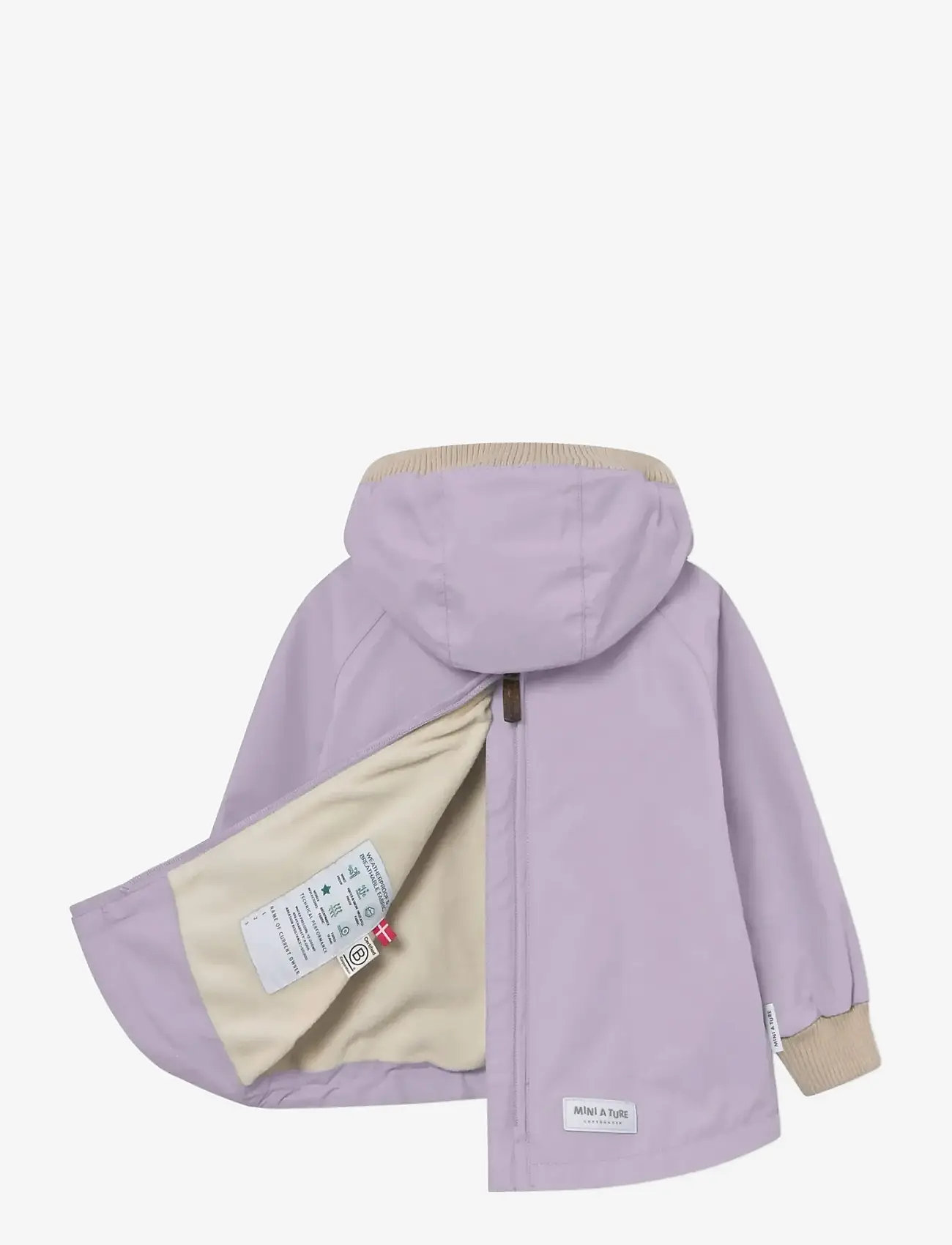 MINI A TURE - MATBABYVITO fleece lined spring anorac. GRS - anorakker - minimal lilac - 2