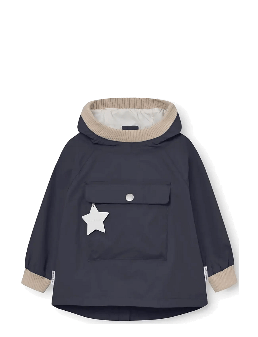 MINI A TURE - MATBABYVITO fleece lined spring anorac. GRS - anorakker - ombre blue - 0
