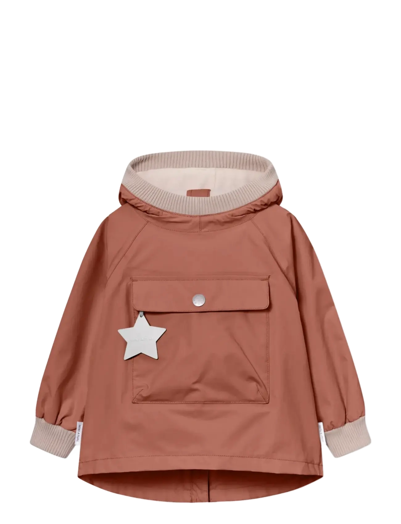 MINI A TURE MATBABYVITO fleece lined spring anorac. GRS - Jakker - RUSTIC BROWN / orange