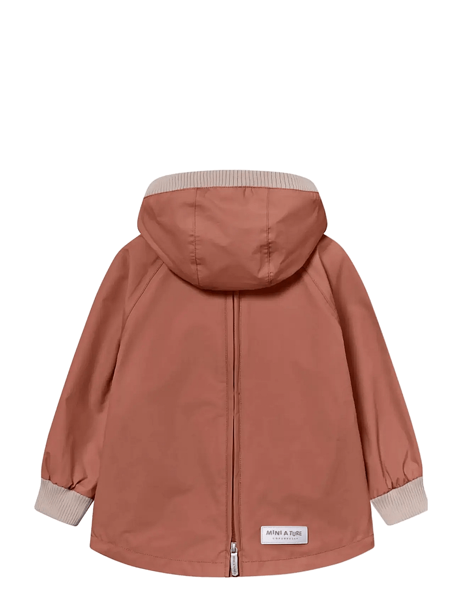 MINI A TURE - MATBABYVITO fleece lined spring anorac. GRS - anoraks - rustic brown - 1