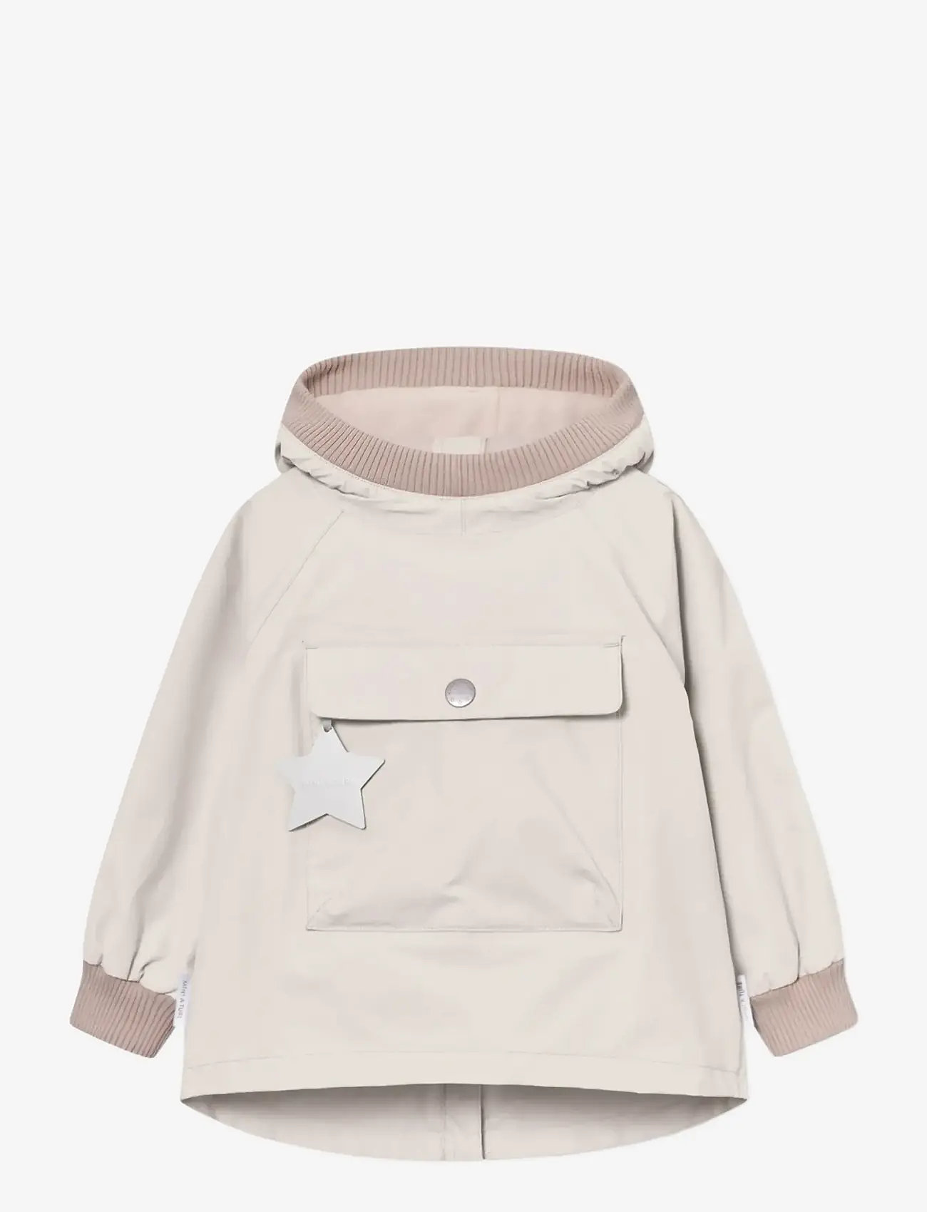 MINI A TURE - MATBABYVITO fleece lined spring anorac. GRS - anorakker - sandshell - 0