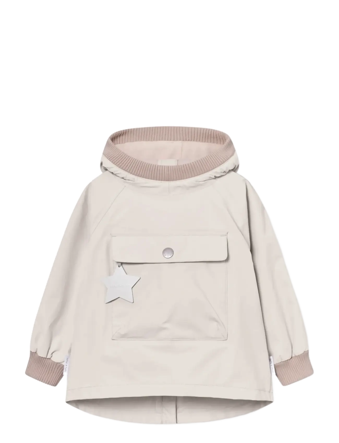 MINI A TURE MATBABYVITO fleece lined spring anorac. GRS - Jakker - SANDSHELL / beige
