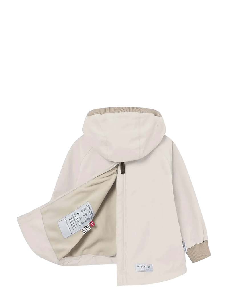 MINI A TURE - MATBABYVITO fleece lined spring anorac. GRS - anorakker - sandshell - 2