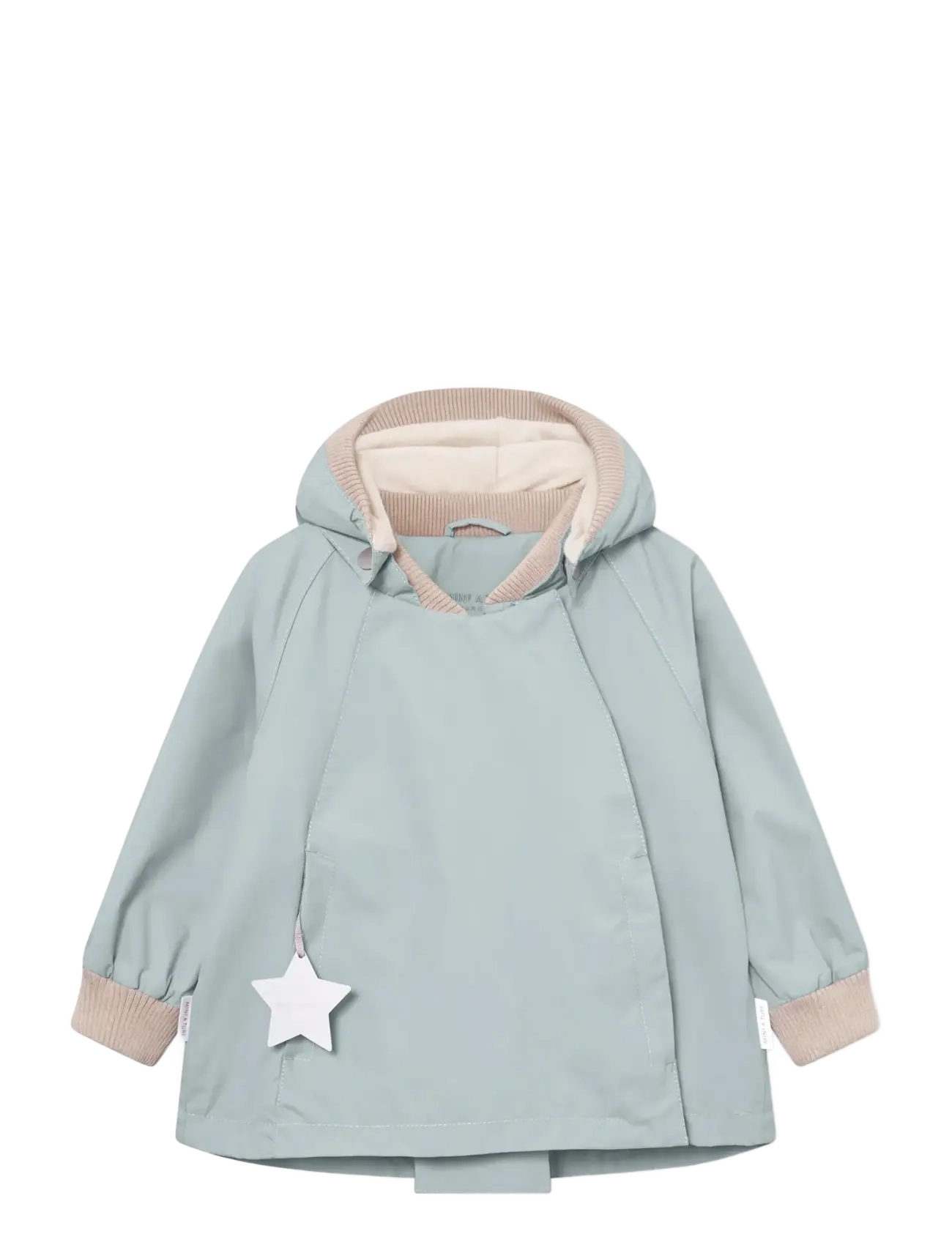 MINI A TURE MATWIAMI fleece lined jacket. GRS - Jakker - CLOUD BLUE / blue