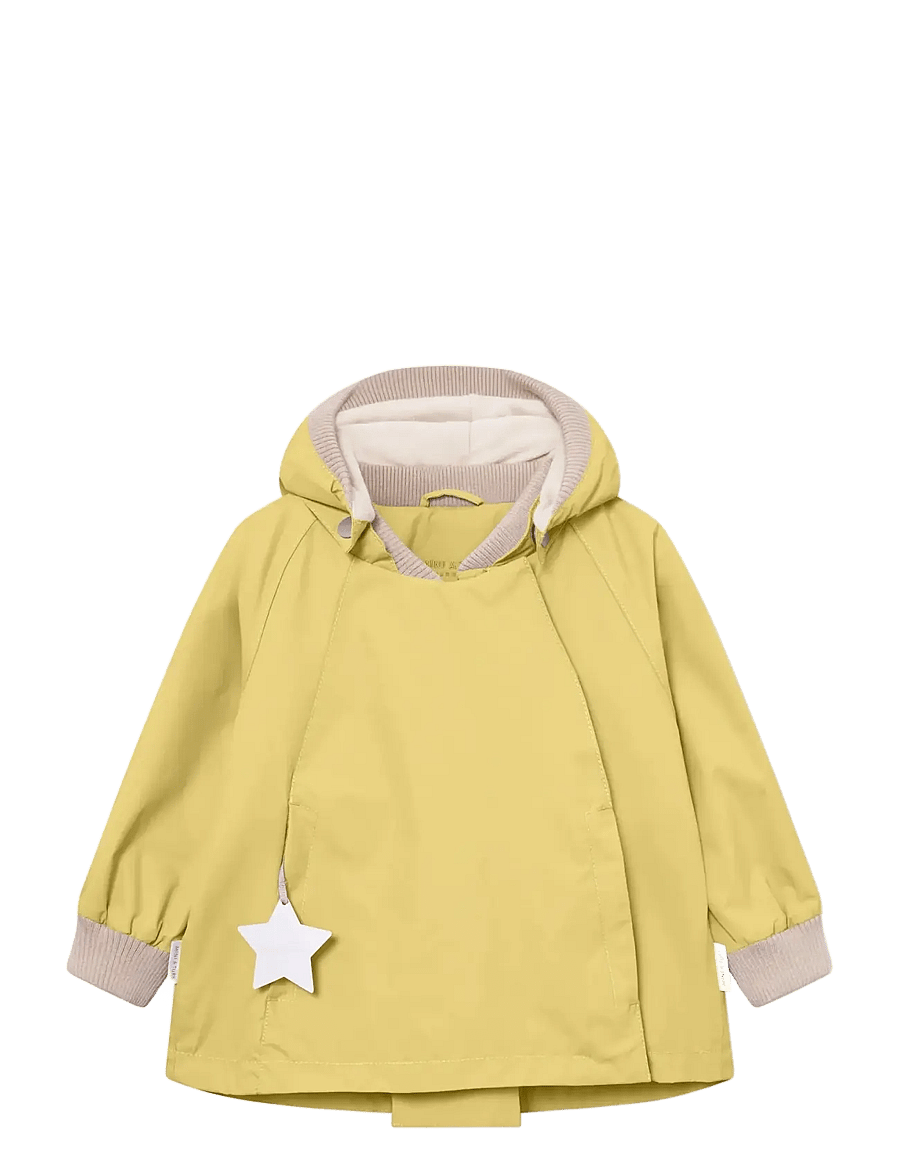 MINI A TURE - MATWIAMI fleece lined jacket. GRS - thermo-jacken - dusky citron - 0