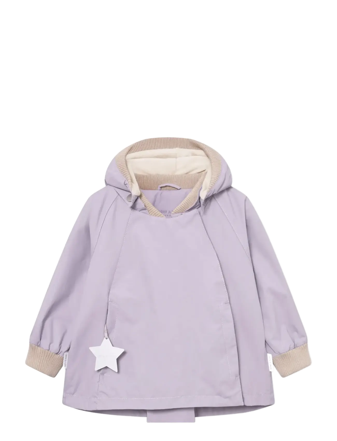 MINI A TURE MATWIAMI fleece lined jacket. GRS - Outdoor - MINIMAL LILAC / purple