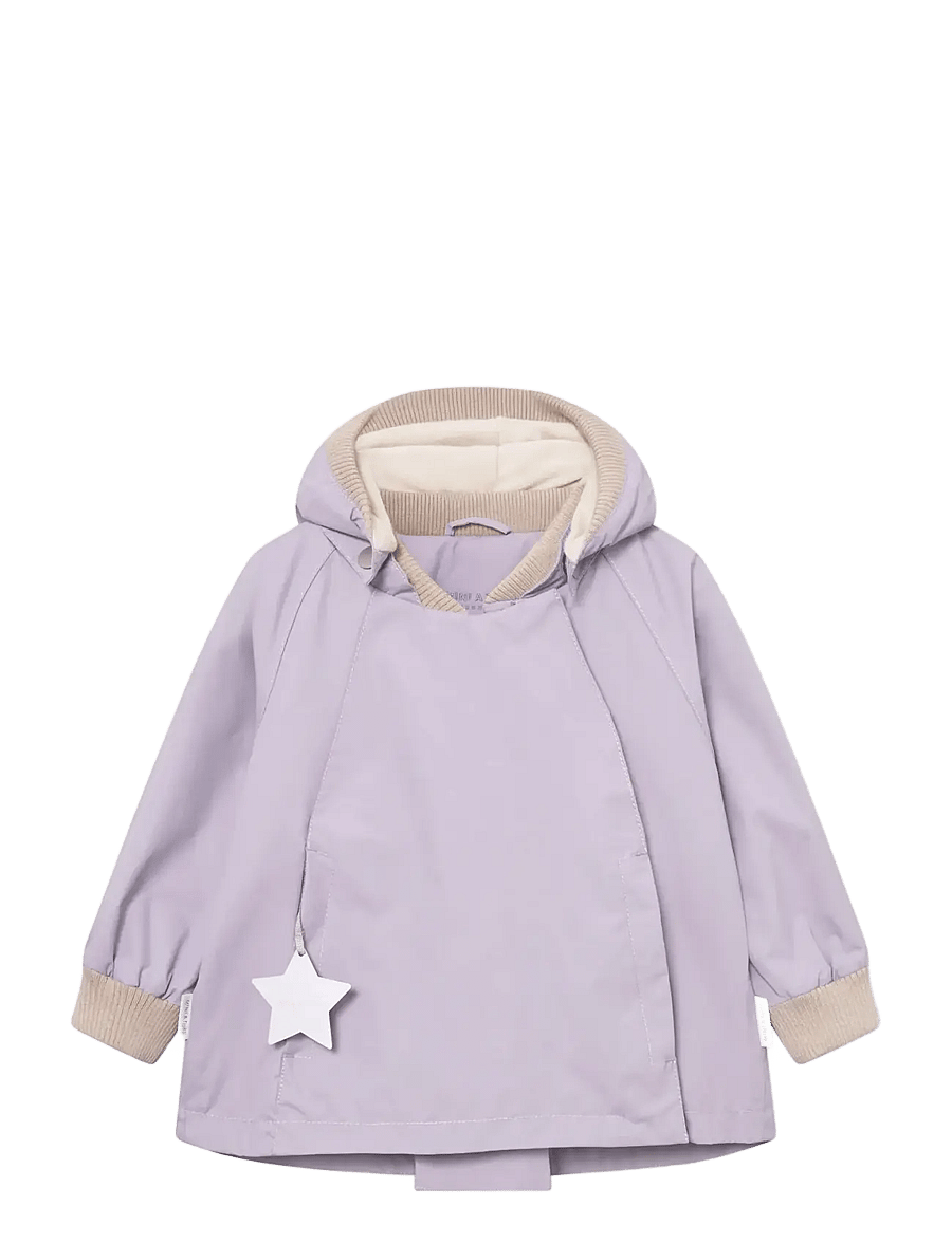 MINI A TURE - MATWIAMI fleece lined jacket. GRS - termojakid - minimal lilac - 0