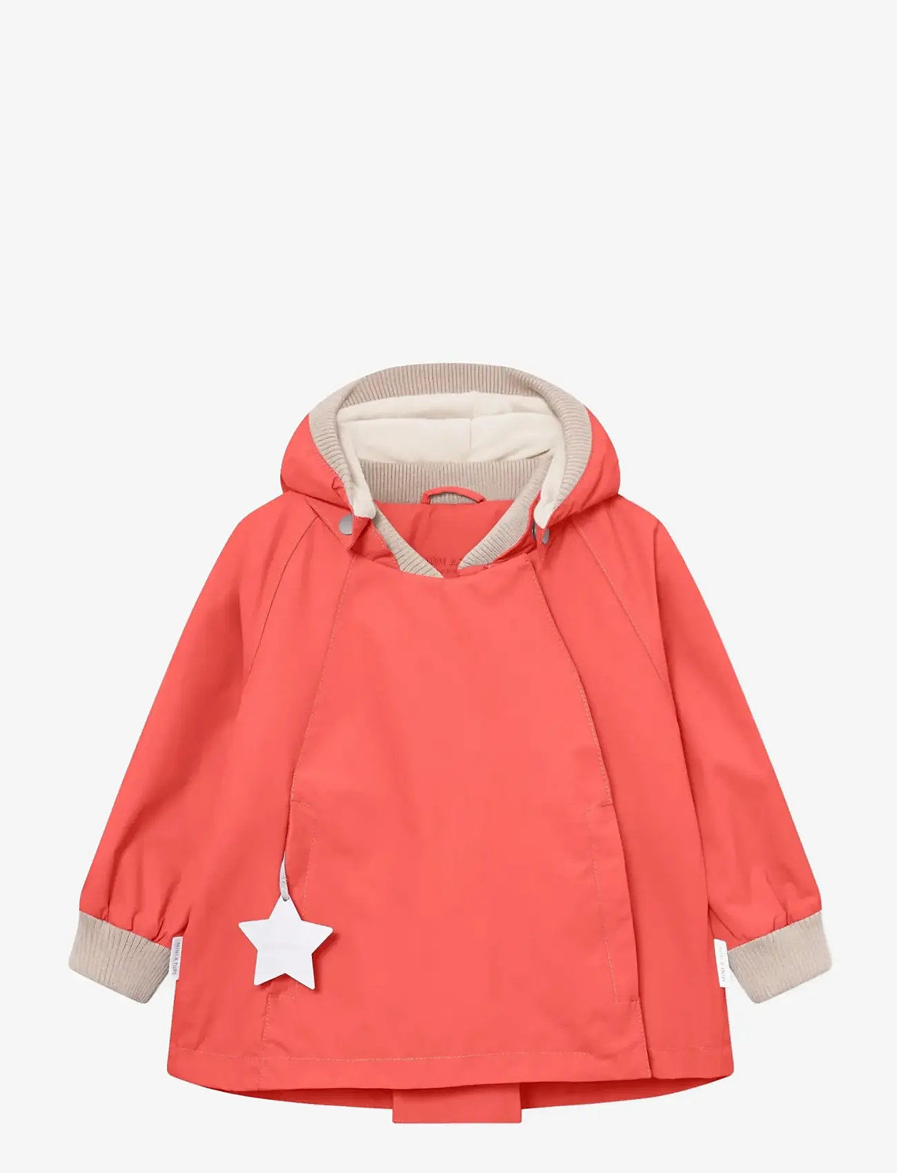 MINI A TURE - MATWIAMI fleece lined jacket. GRS - thermo-jacken - paprika red - 0