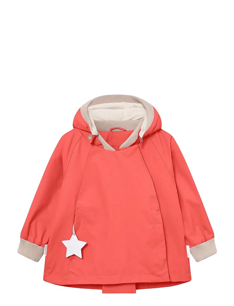 MINI A TURE - MATWIAMI fleece lined jacket. GRS - thermo-jacken - paprika red - 0