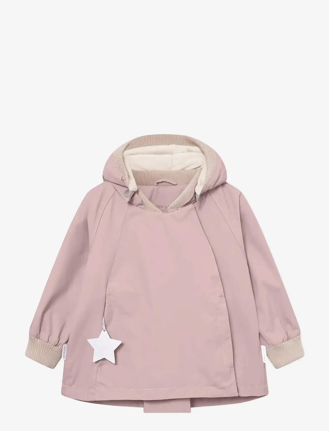 MINI A TURE - MATWIAMI fleece lined jacket. GRS - termojakker - rose smoke - 0