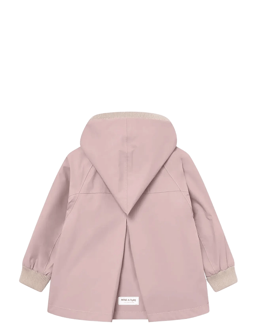 MINI A TURE - MATWIAMI fleece lined jacket. GRS - termojakid - rose smoke - 1