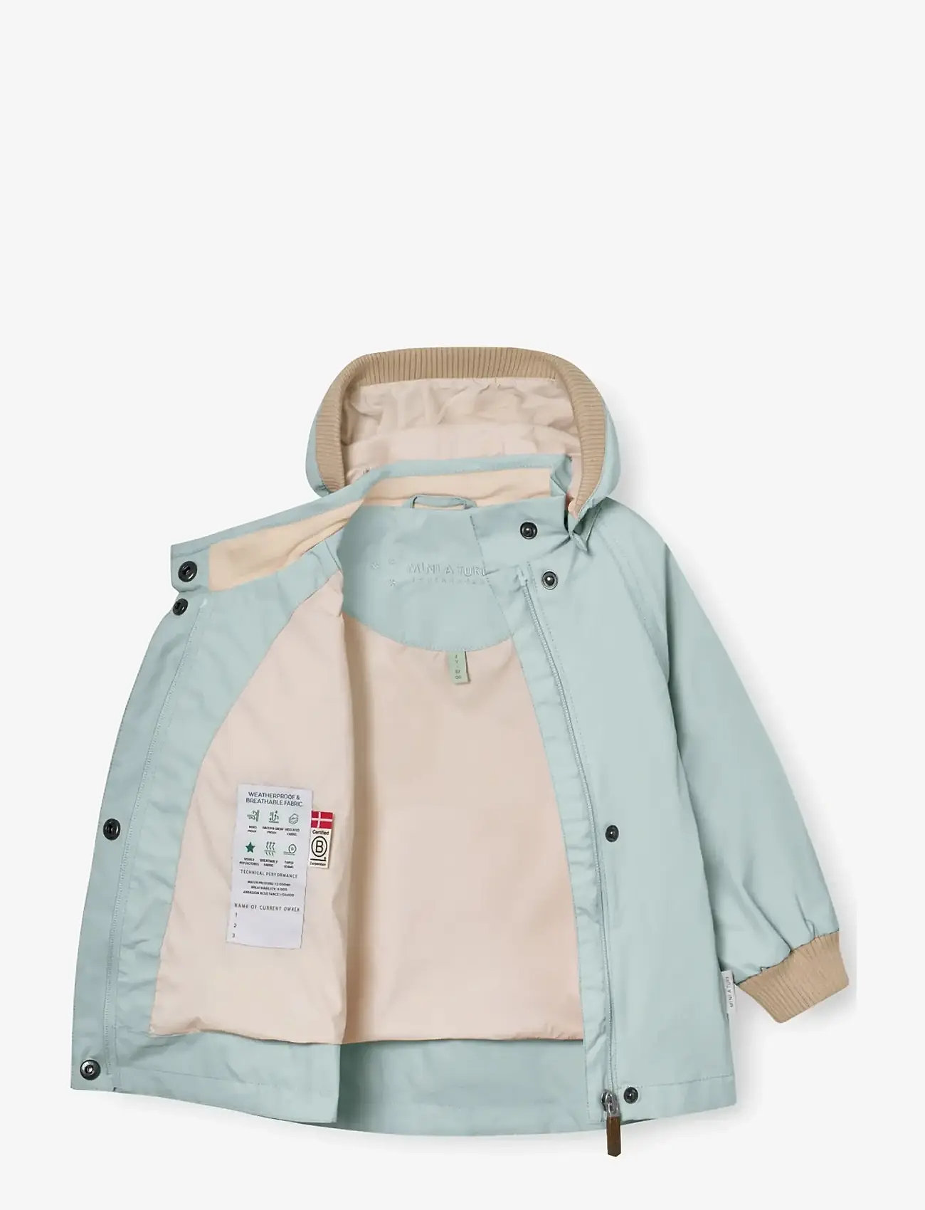 MINI A TURE - MATWAI jacket. GRS - anorakker - cloud blue - 2