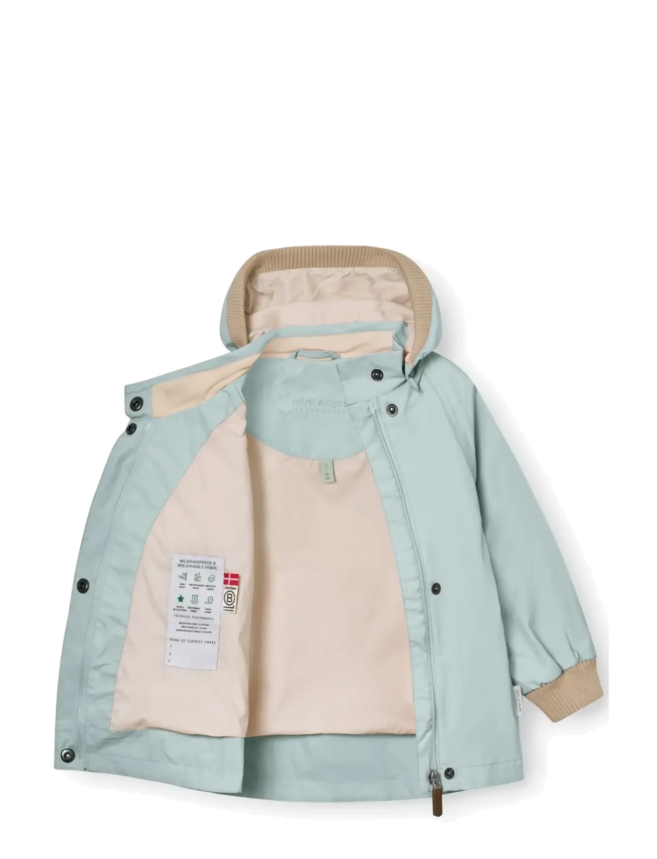 MINI A TURE - MATWAI jacket. GRS - anoraks - cloud blue - 2