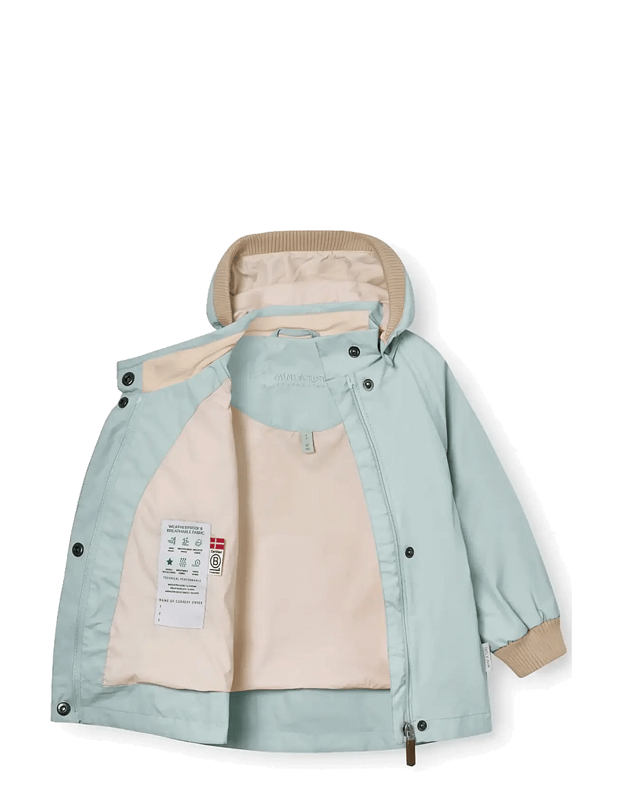 MINI A TURE - MATWAI jacket. GRS - anorakker - cloud blue - 2