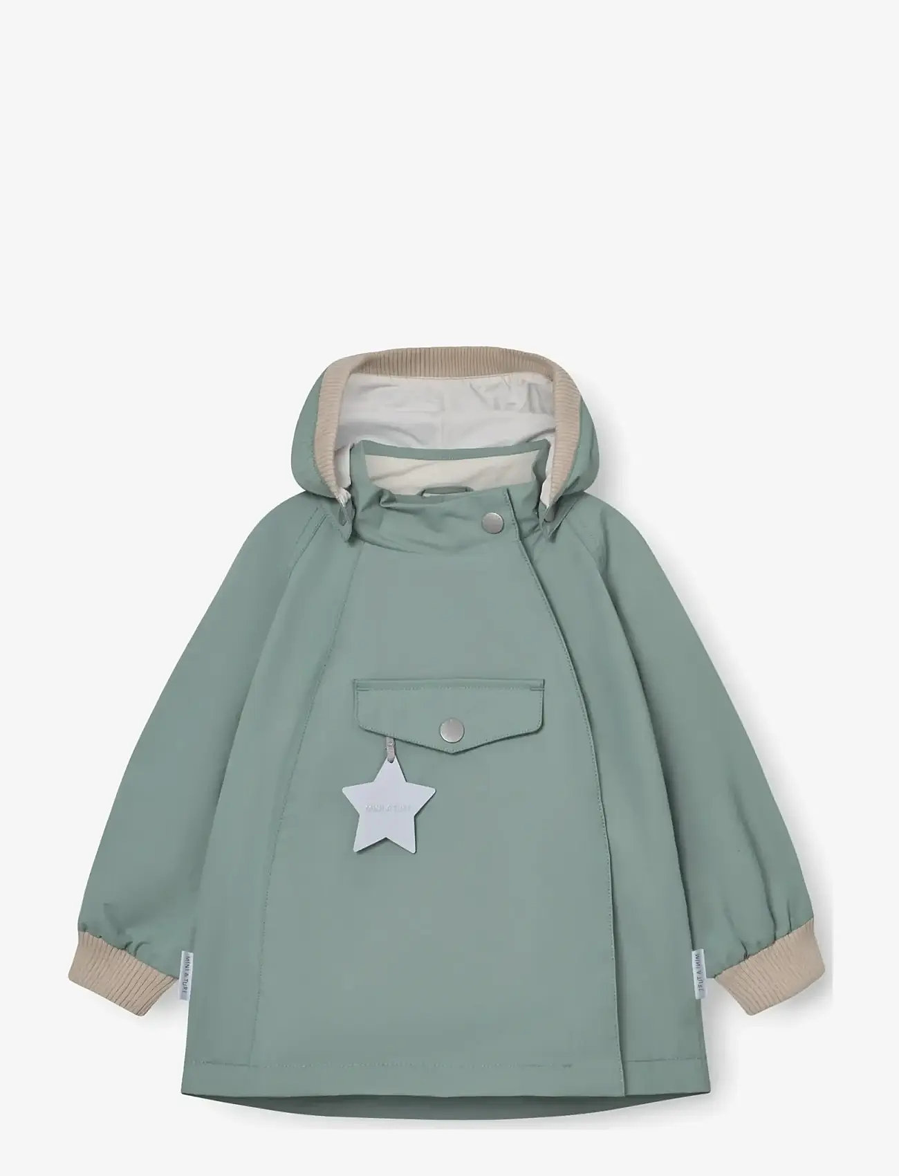 MINI A TURE - MATWAI jacket. GRS - anorakker - granite green - 0