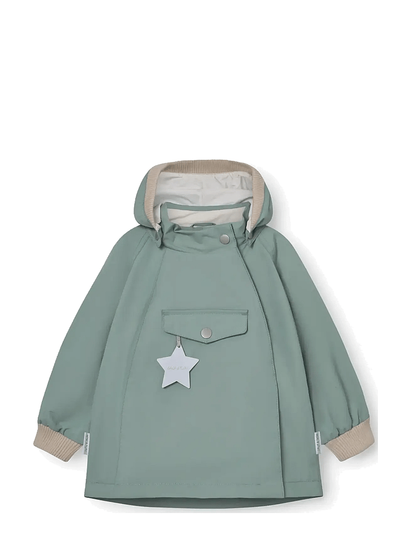 MINI A TURE - MATWAI jacket. GRS - anorakker - granite green - 0