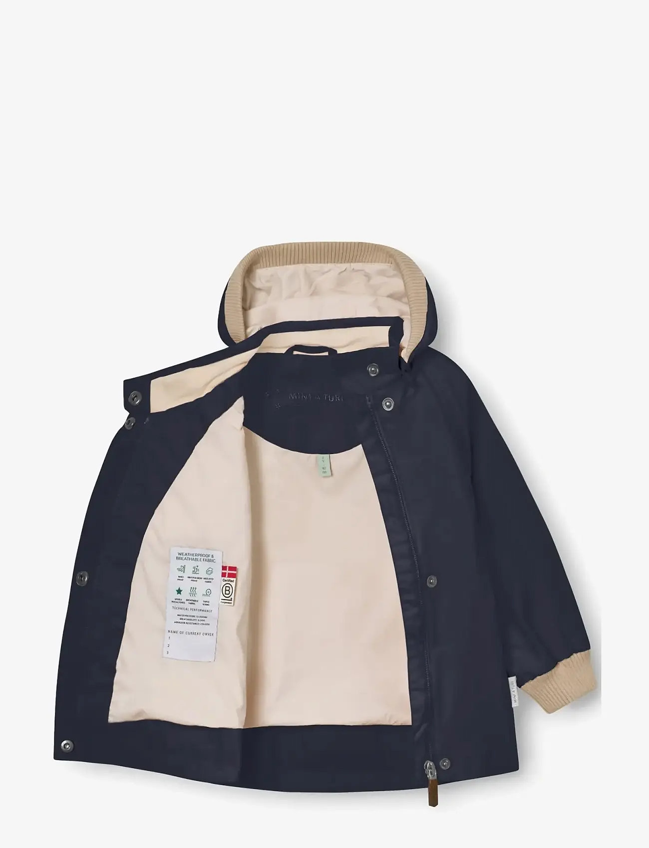 MINI A TURE - MATWAI jacket. GRS - anoraks - ombre blue - 2