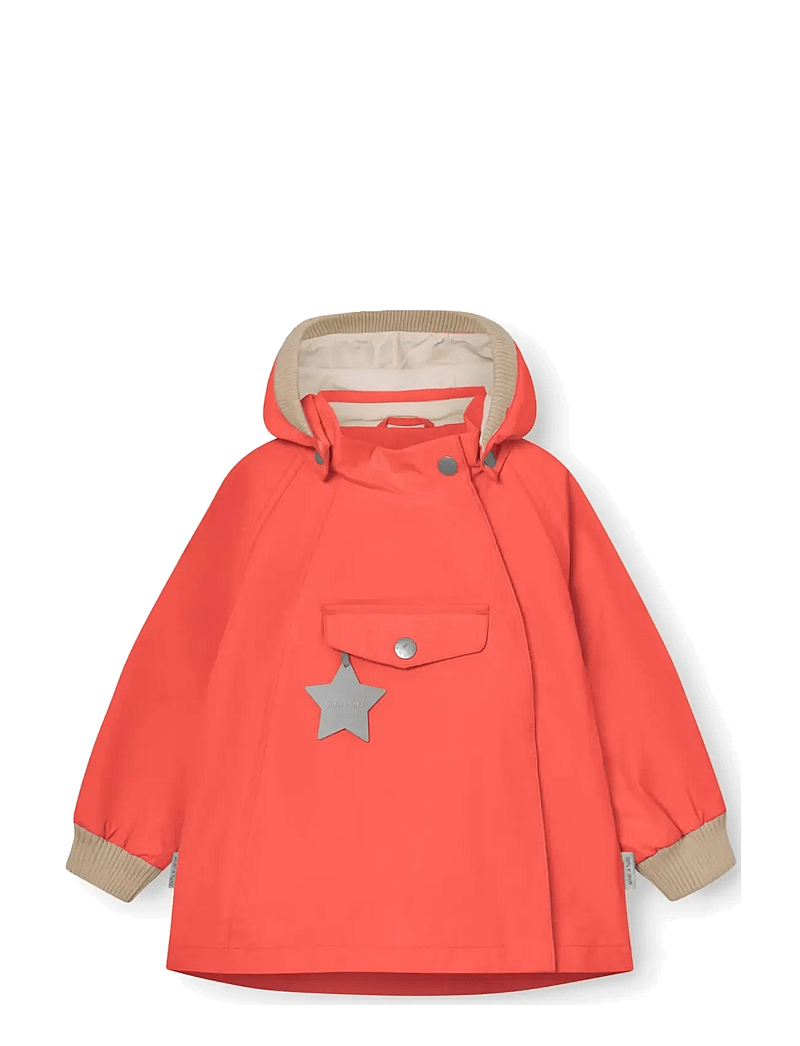 MINI A TURE - MATWAI jacket. GRS - anorakid - paprika red - 0