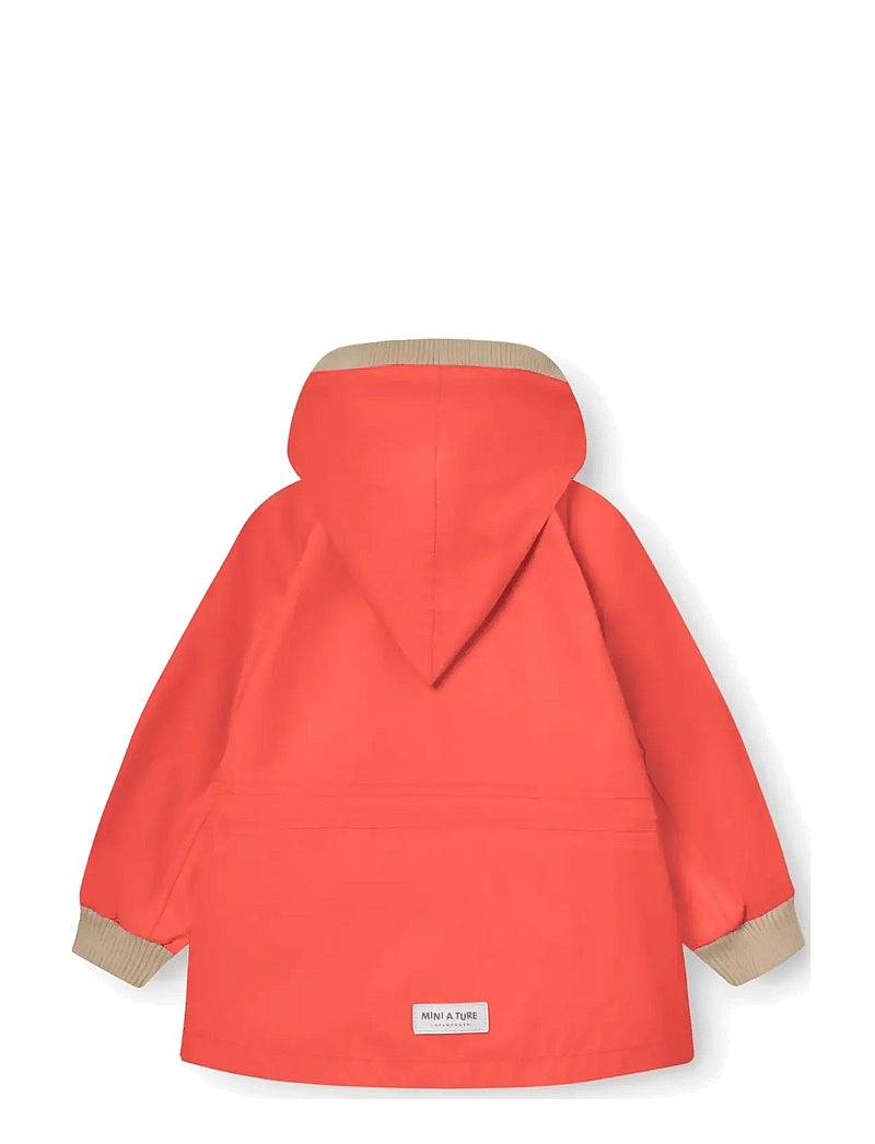 MINI A TURE - MATWAI jacket. GRS - anorakid - paprika red - 1