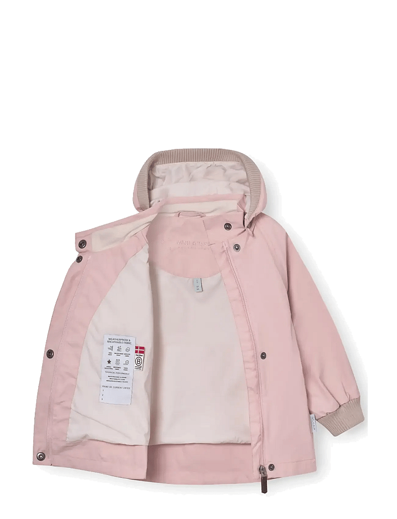 MINI A TURE - MATWAI jacket. GRS - anorakker - rose smoke - 3