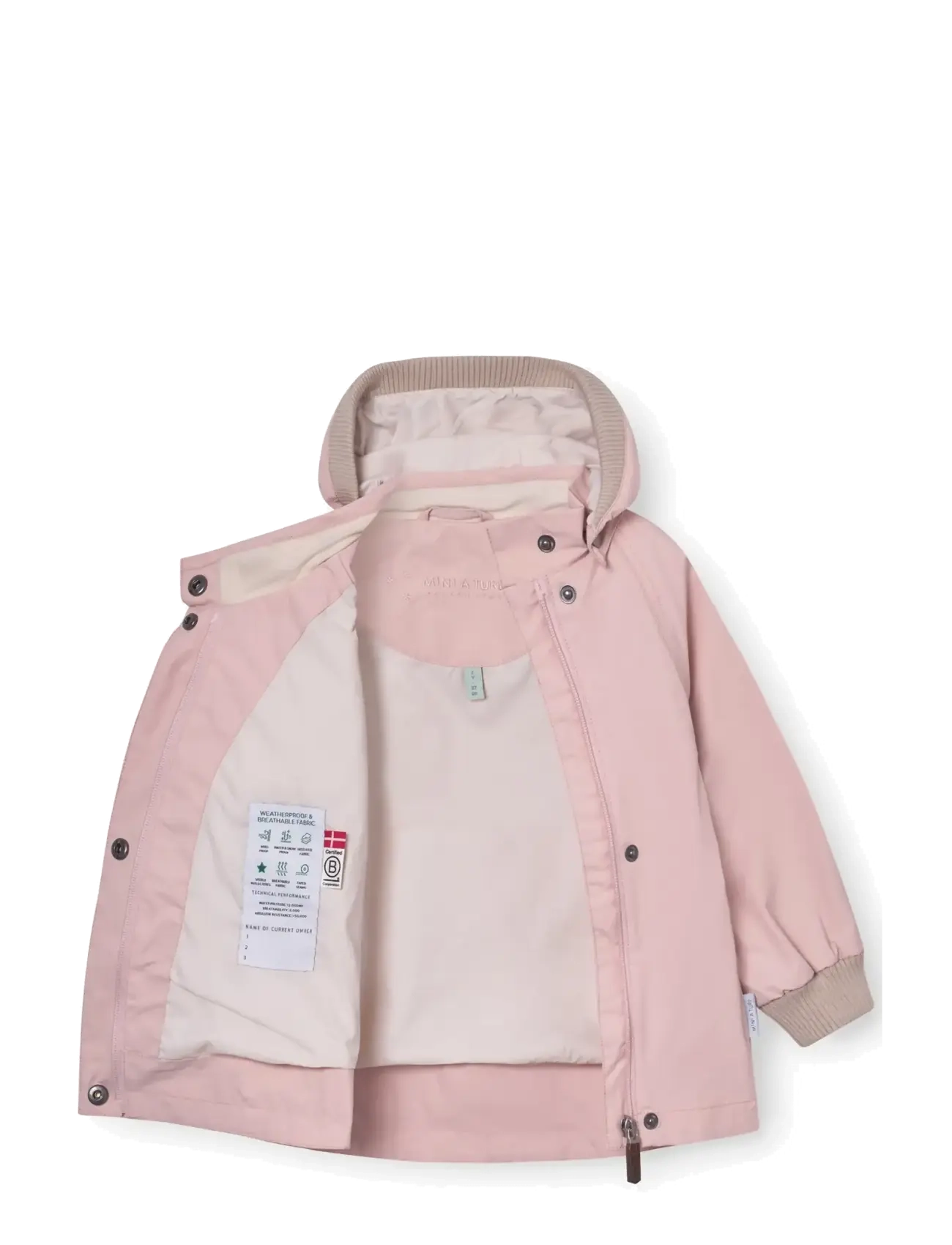 MINI A TURE - MATWAI jacket. GRS - anoraker - rose smoke - 3