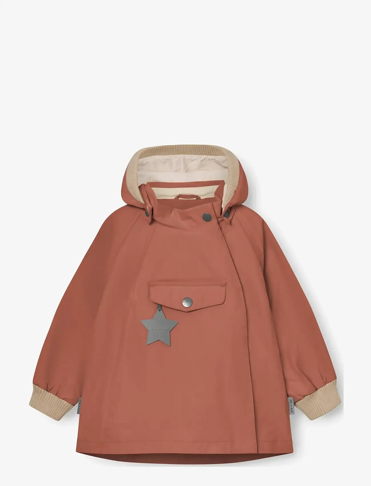 MINI A TURE - MATWAI jacket. GRS - anoraks - rustic brown - 0