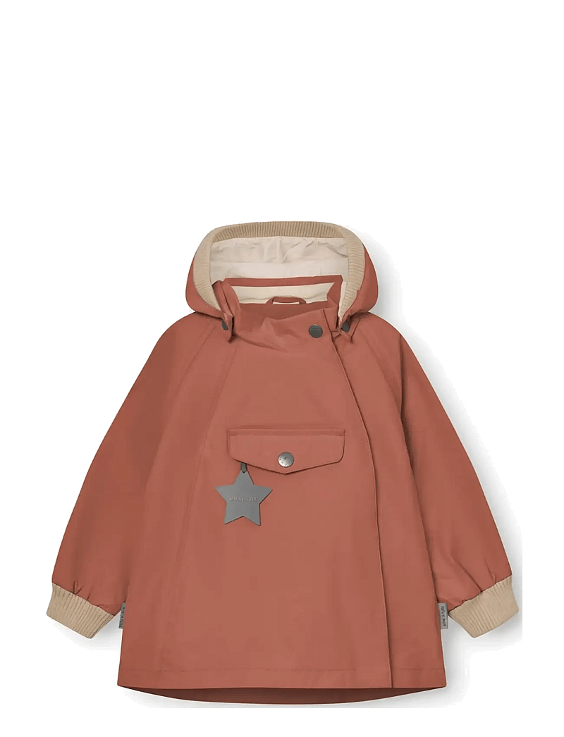 MINI A TURE - MATWAI jacket. GRS - anoraks - rustic brown - 0