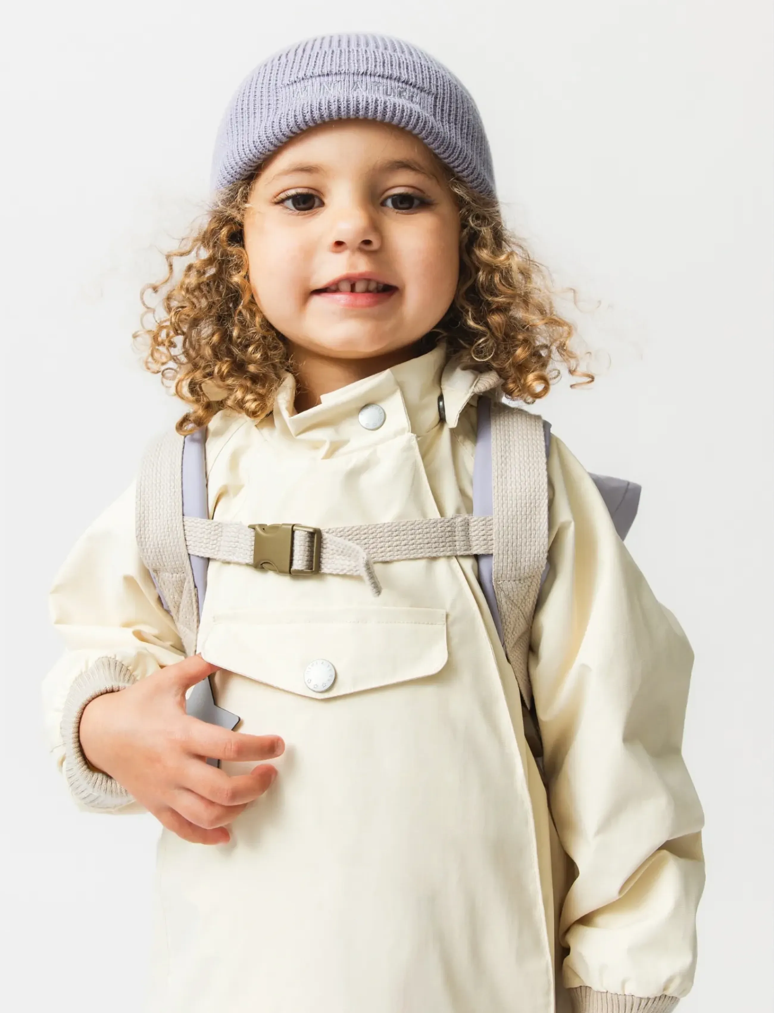 MINI A TURE MATWAI jacket. GRS - MINI A TURE - SANDSHELL / cream